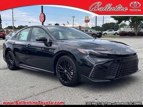 Midnight Black Metallic 2026 Toyota Camry SE