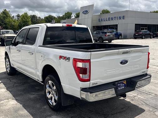 Star White Metallic Tri-Coat 2023 Ford F-150 Lariat