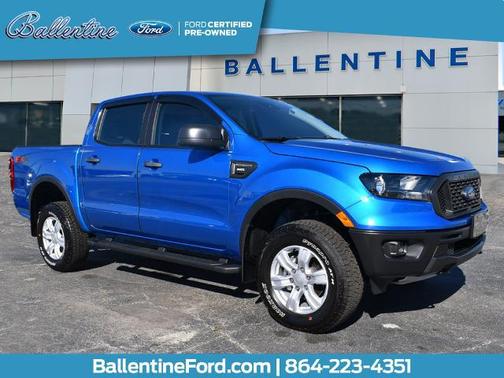 Blue 2021 Ford Ranger XL