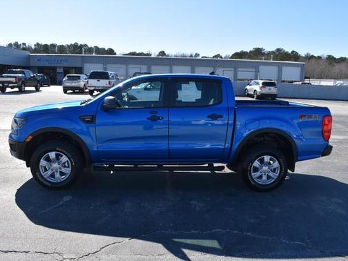 Blue 2021 Ford Ranger XL
