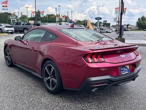 Molten 2025 Ford Mustang EcoBoost Premium