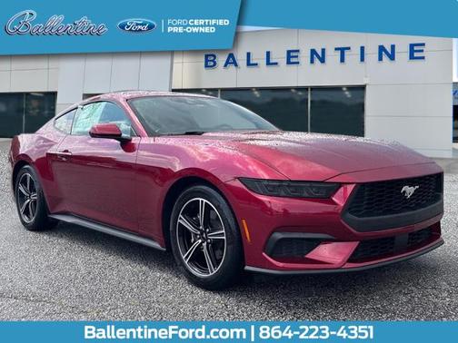 Molten 2025 Ford Mustang EcoBoost Premium