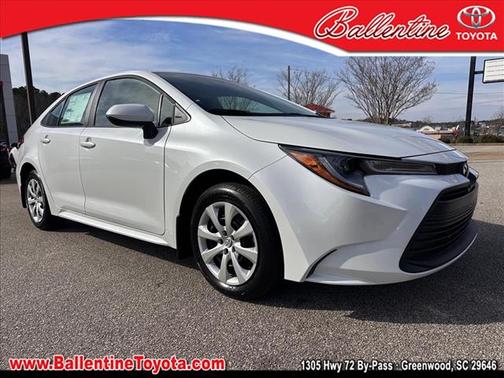Wind Chill Pearl 2026 Toyota Corolla LE