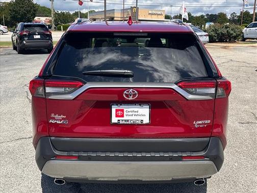 Ruby Flare Pearl 2025 Toyota RAV4 Hybrid Limited