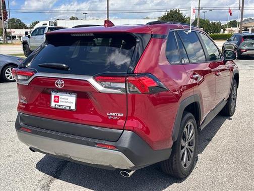 Ruby Flare Pearl 2025 Toyota RAV4 Hybrid Limited