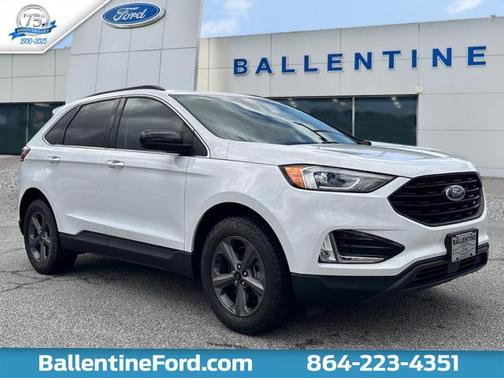 Oxford White 2022 Ford Edge SEL
