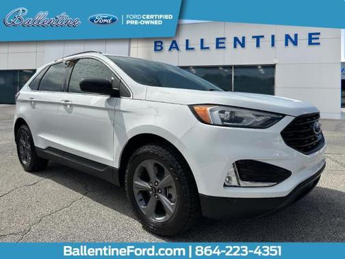 Oxford White 2022 Ford Edge SEL