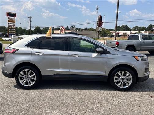 Iconic Silver 2024 Ford Edge Titanium