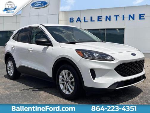 Oxford White 2022 Ford Escape SE