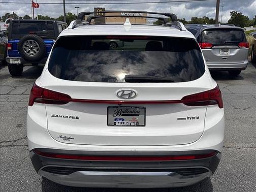 Quartz White (Ww8) 2021 Hyundai SANTA FE Limited