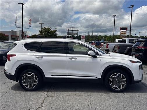 Quartz White (Ww8) 2021 Hyundai SANTA FE Limited