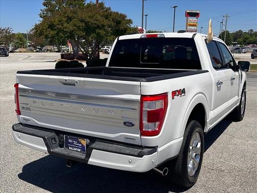 Star White Metallic Tri-Coat 2023 Ford F-150 Platinum