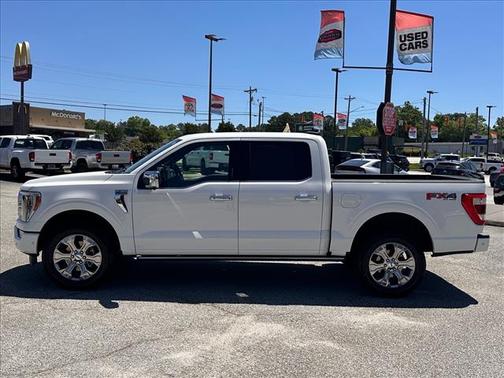Star White Metallic Tri-Coat 2023 Ford F-150 Platinum