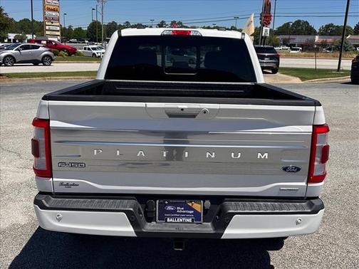 Star White Metallic Tri-Coat 2023 Ford F-150 Platinum