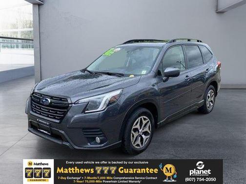 Gray Metallic 2022 Subaru Forester Premium