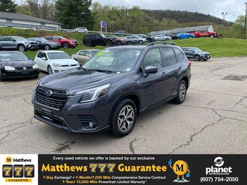 Gray Metallic 2022 Subaru Forester Premium