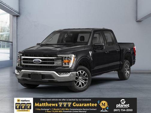 Agate Black Metallic 2021 Ford F-150 Lariat