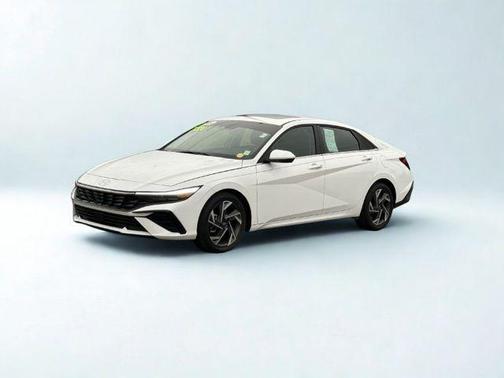 Serenity White 2025 Hyundai ELANTRA SEL