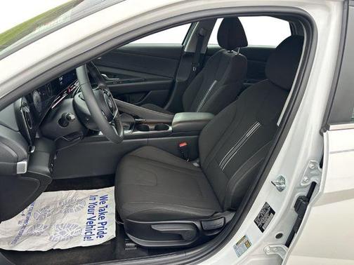 Serenity White 2025 Hyundai ELANTRA SEL