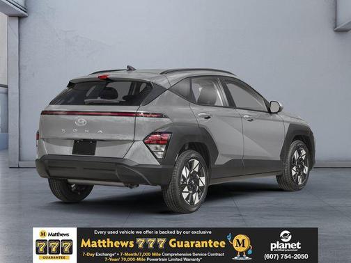 Cyber Gray Metallic 2025 Hyundai KONA SEL