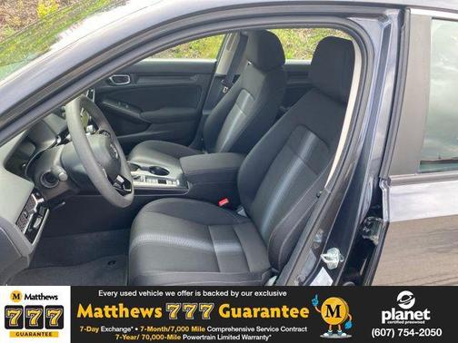 Meteorite Gray Metallic 2024 Honda Civic LX
