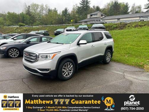 Quicksilver Metallic 2019 GMC Acadia SLE-2