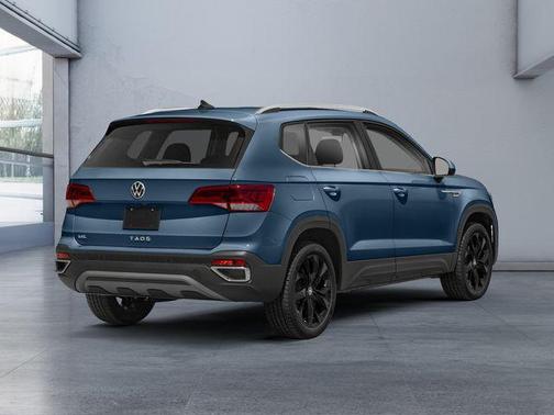 Blue 2022 Volkswagen Taos 1.5T SEL