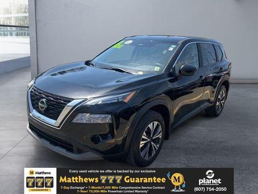 Super Black 2023 Nissan Rogue SV
