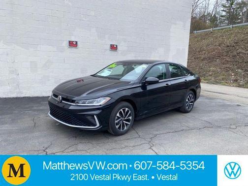 Deep Black Pearl 2026 Volkswagen Jetta 1.4T S