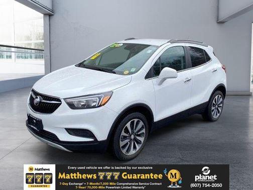 Summit White 2022 Buick Encore Preferred