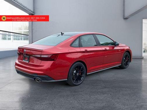 Kings Red Metallic w/Deep Black Roof 2026 Volkswagen Jetta GLI 2.0T Autobahn