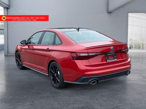 Kings Red Metallic w/Deep Black Roof 2026 Volkswagen Jetta GLI 2.0T Autobahn