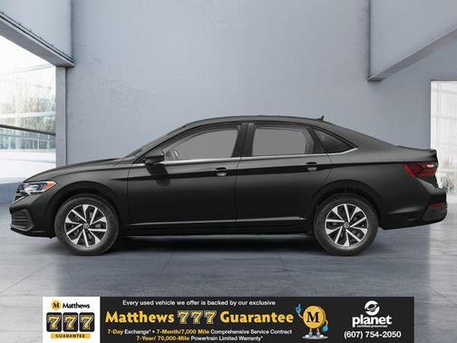 Deep Black 2023 Volkswagen Jetta 1.5T S