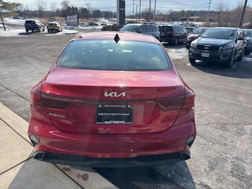 Currant Red 2023 Kia Forte LXS