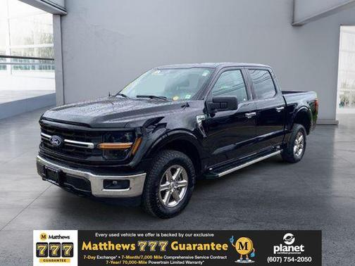 Agate Black Metallic 2025 Ford F-150 XLT