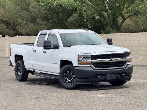 Summit White 2019 Chevrolet Silverado 1500 LD WT