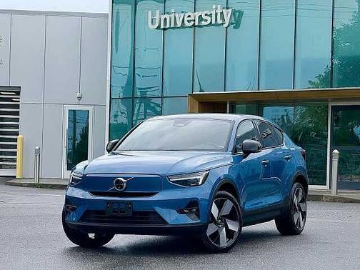 Fjord Blue 2023 Volvo C40 Recharge Pure Electric Ultimate