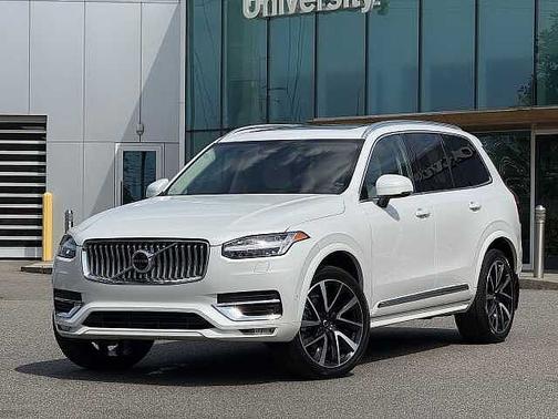 Crystal White 2024 Volvo XC90 B6 Ultimate Bright 6-Seater