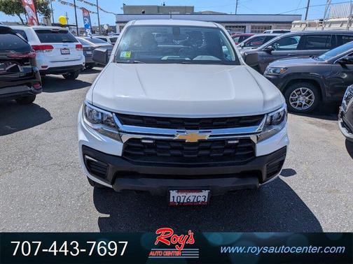 Summit White 2021 Chevrolet Colorado WT