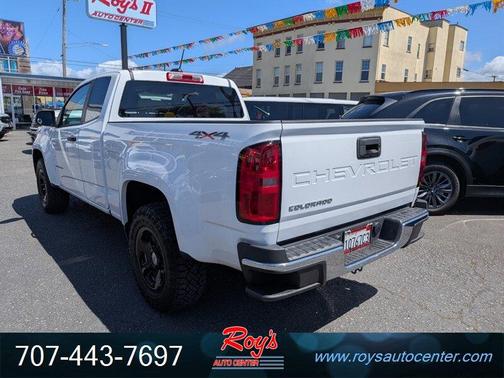 Summit White 2021 Chevrolet Colorado WT