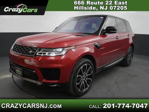 Red 2021 Land Rover Range Rover Sport HSE Silver Edition
