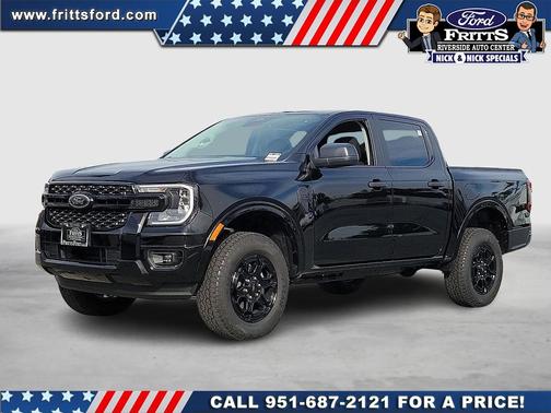 SHADOW BLACK 2025 Ford Ranger XLT Truck