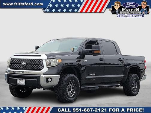 Midnight Black Metallic 2020 Toyota Tundra SR5