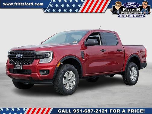 RUBY RED MET TNTD CLEARCOAT 2025 Ford Ranger XL Truck