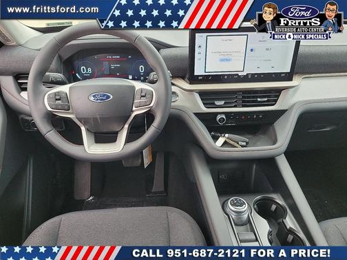 Star White Metallic Tri-Coat 2026 Ford Explorer Active