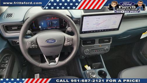 SPACE WHITE METALLIC 2026 Ford Maverick Lariat