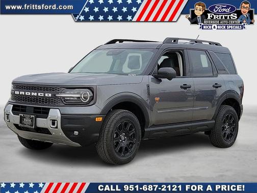 CARBONIZED GRAY METALLIC 2026 Ford Bronco Sport Badlands SUV