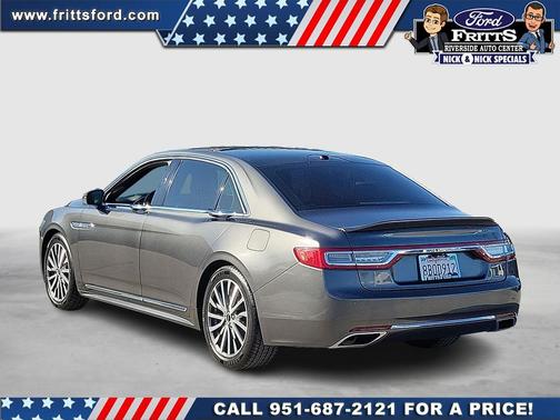 Magnetic Gray Metallic 2017 Lincoln Continental Select