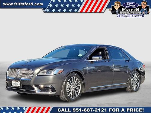Magnetic Gray Metallic 2017 Lincoln Continental Select