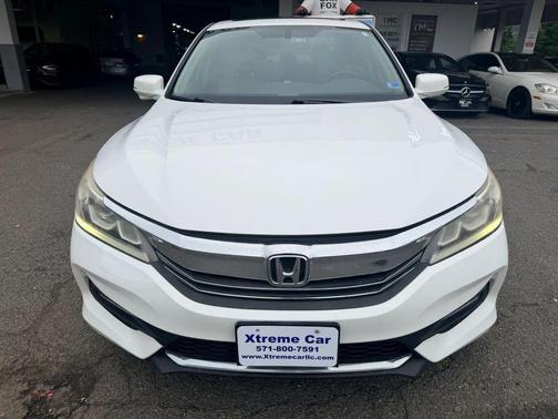 White 2016 Honda Accord EX-L